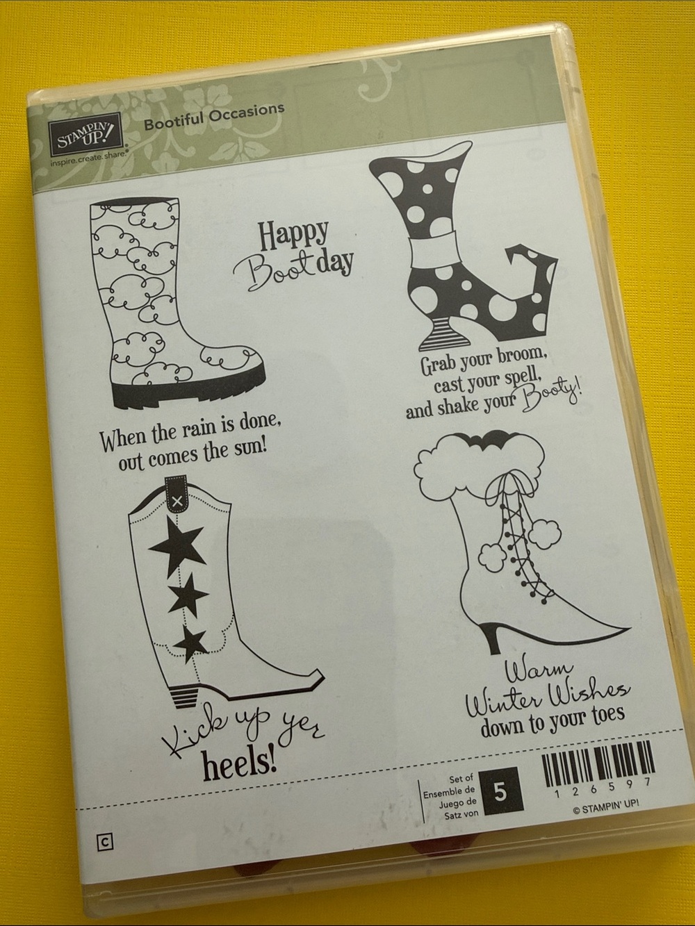 Stampin' Up! Bootiful Occasions Stamp Set